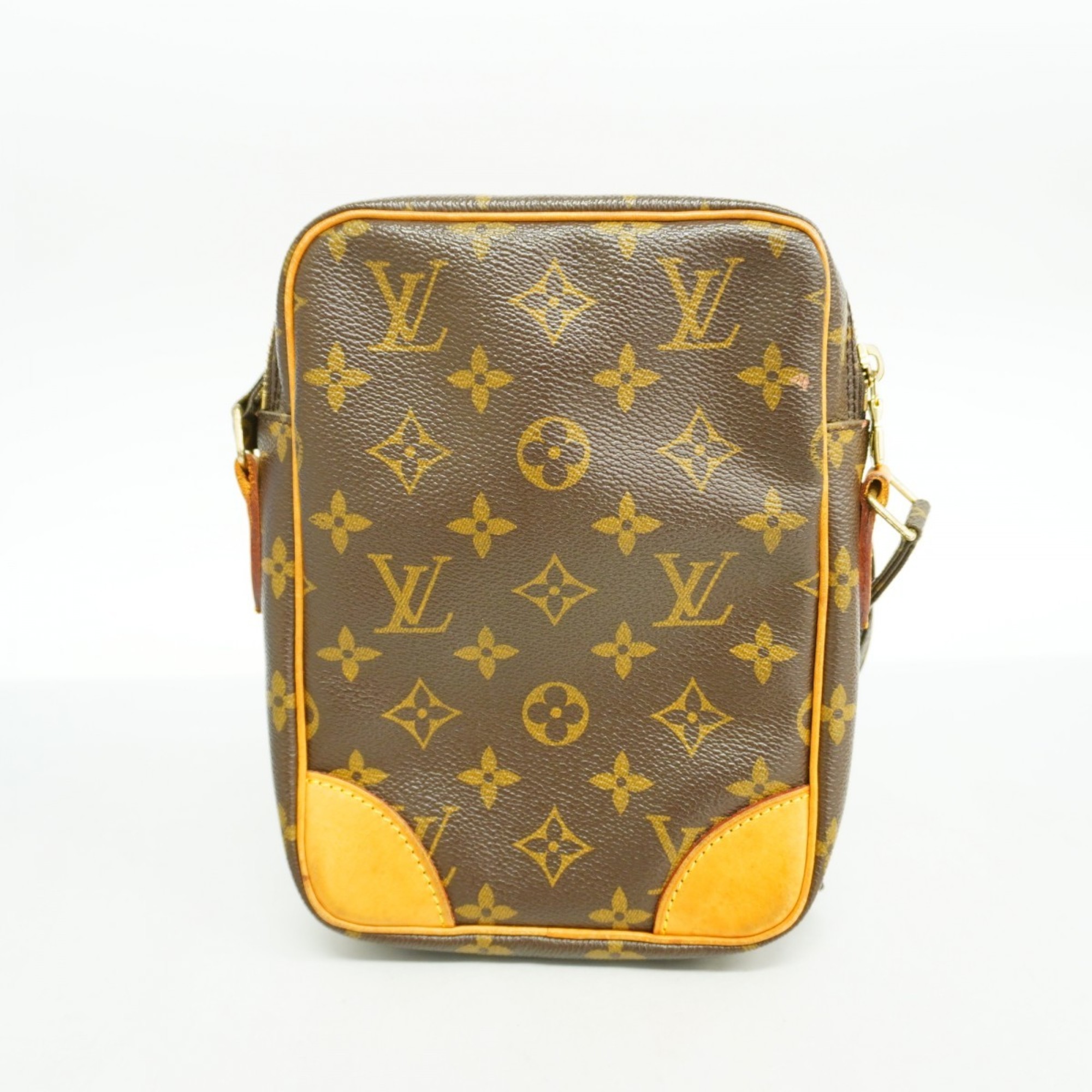 Louis Vuitton Shoulder Bag Monogram Danube M45266 Brown Ladies