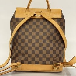 Louis Vuitton Backpack Daypack Damier Harlequin M99038 Ebene Women's