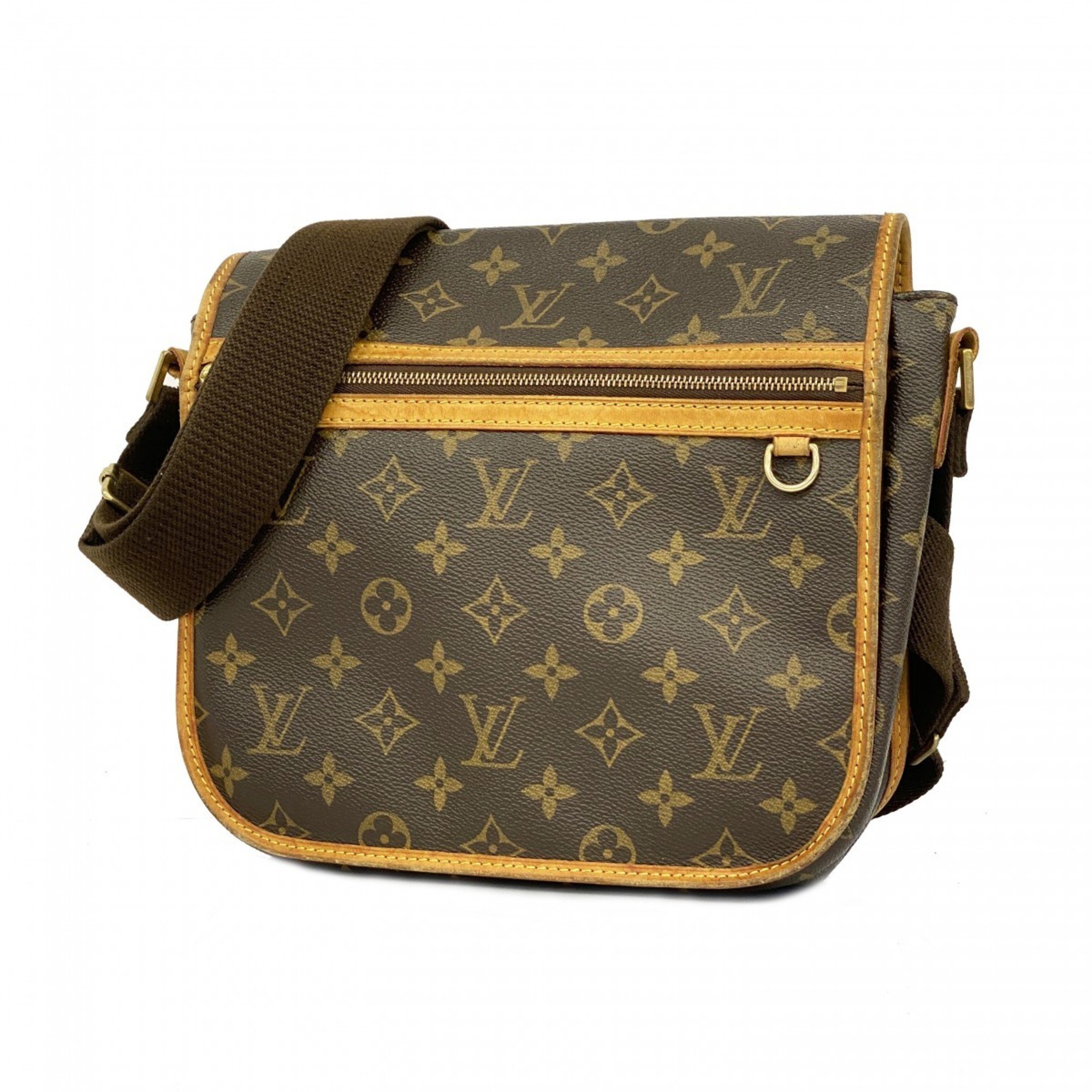 Louis Vuitton Shoulder Bag Monogram Bosphore PM M40106 Brown Ladies