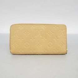 Louis Vuitton Long Wallet Monogram Empreinte Zippy M60746 Dune Men's Women's