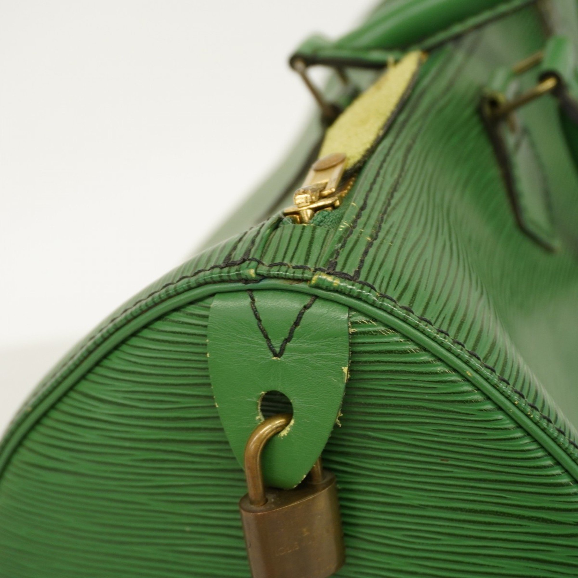 Louis Vuitton Handbag Epi Speedy 35 M42994 Borneo Green Ladies