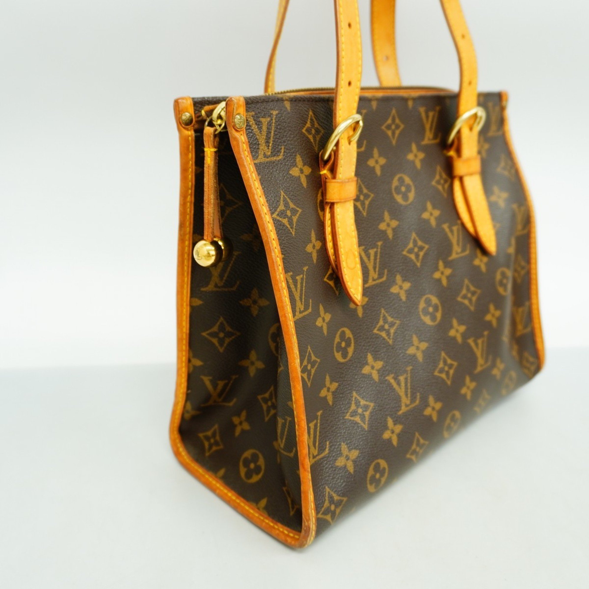 Louis Vuitton Tote Bag Monogram Popincourt M40007 Brown Ladies