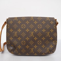 Louis Vuitton Shoulder Bag Monogram Musette Tango Short Strap M51257 Brown Women's