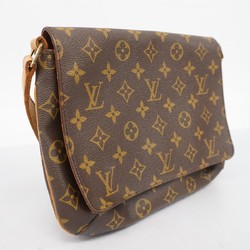 Louis Vuitton Shoulder Bag Monogram Musette Tango Short Strap M51257 Brown Women's