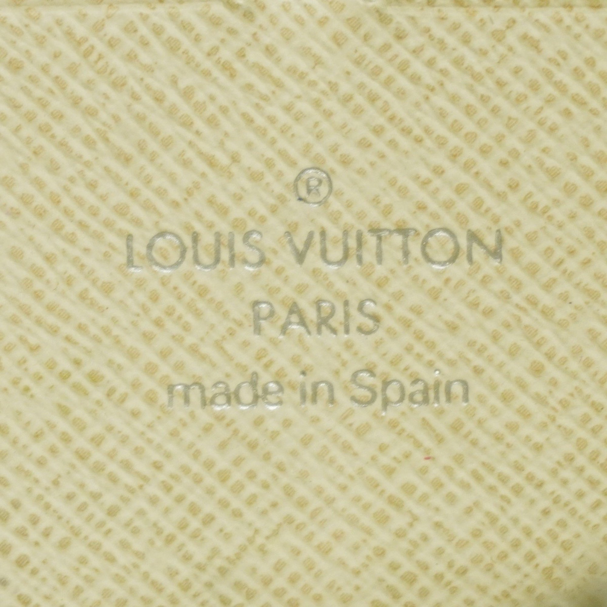 Louis Vuitton Long Wallet Epi Zippy M6007J Ivory Men's Women's