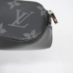 Louis Vuitton Pen Case Monogram Eclipse Truth Elisabeth GI0199 Black Grey Men's