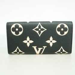 Louis Vuitton Long Wallet Monogram Empreinte Portefeuille Emily M83138 Bicolor Ladies