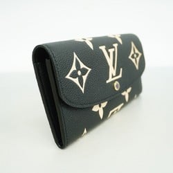 Louis Vuitton Long Wallet Monogram Empreinte Portefeuille Emily M83138 Bicolor Ladies