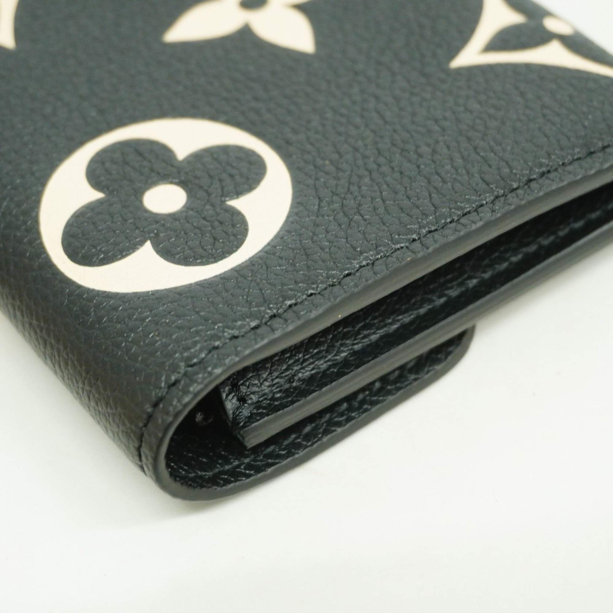 Louis Vuitton Long Wallet Monogram Empreinte Portefeuille Emily M83138 Bicolor Ladies