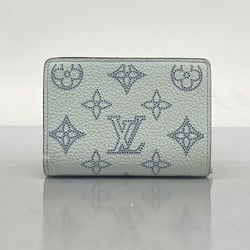 Louis Vuitton Wallet Mahina Portefeuille M81705 Blue Olympus Ladies