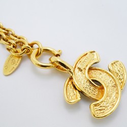 Chanel Necklace Coco Mark Matelasse GP Plated Gold Ladies