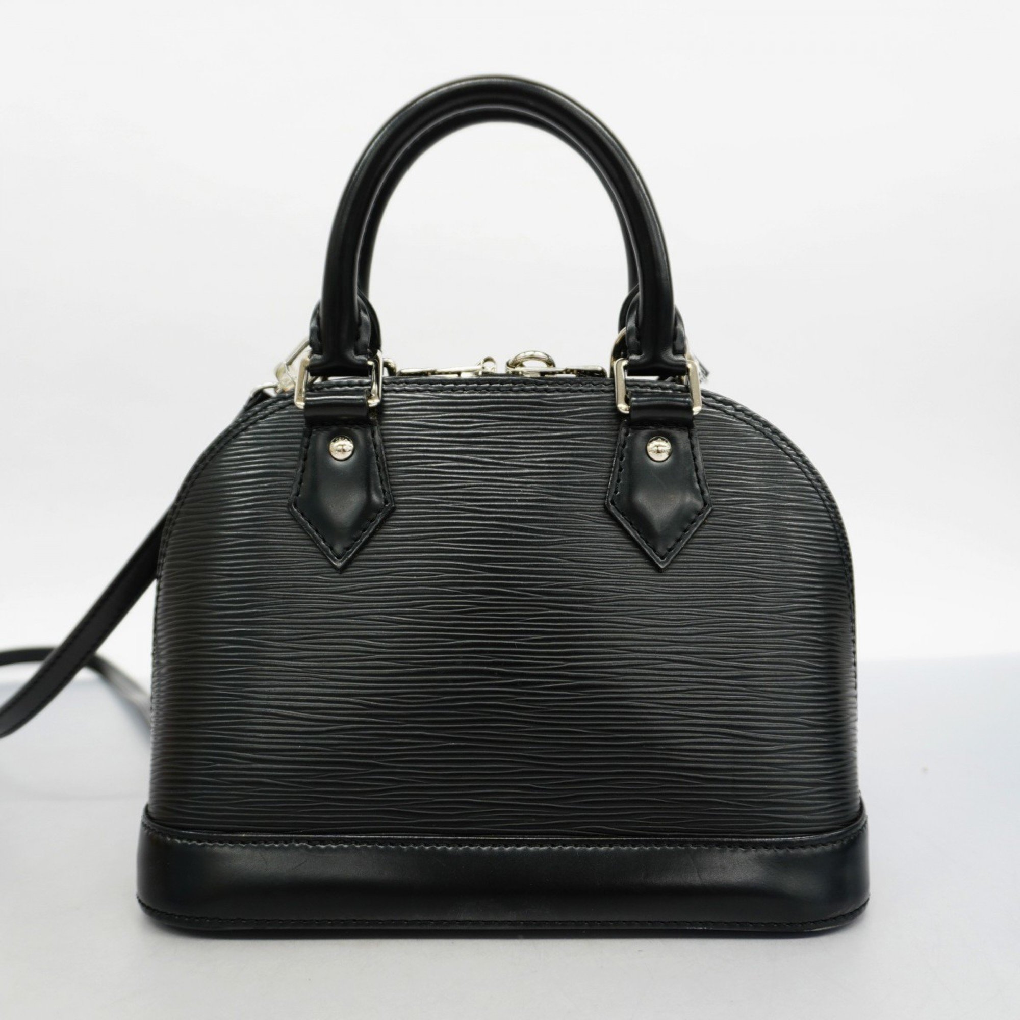 Louis Vuitton Handbag Epi Alma BB M24645 Noir Ladies