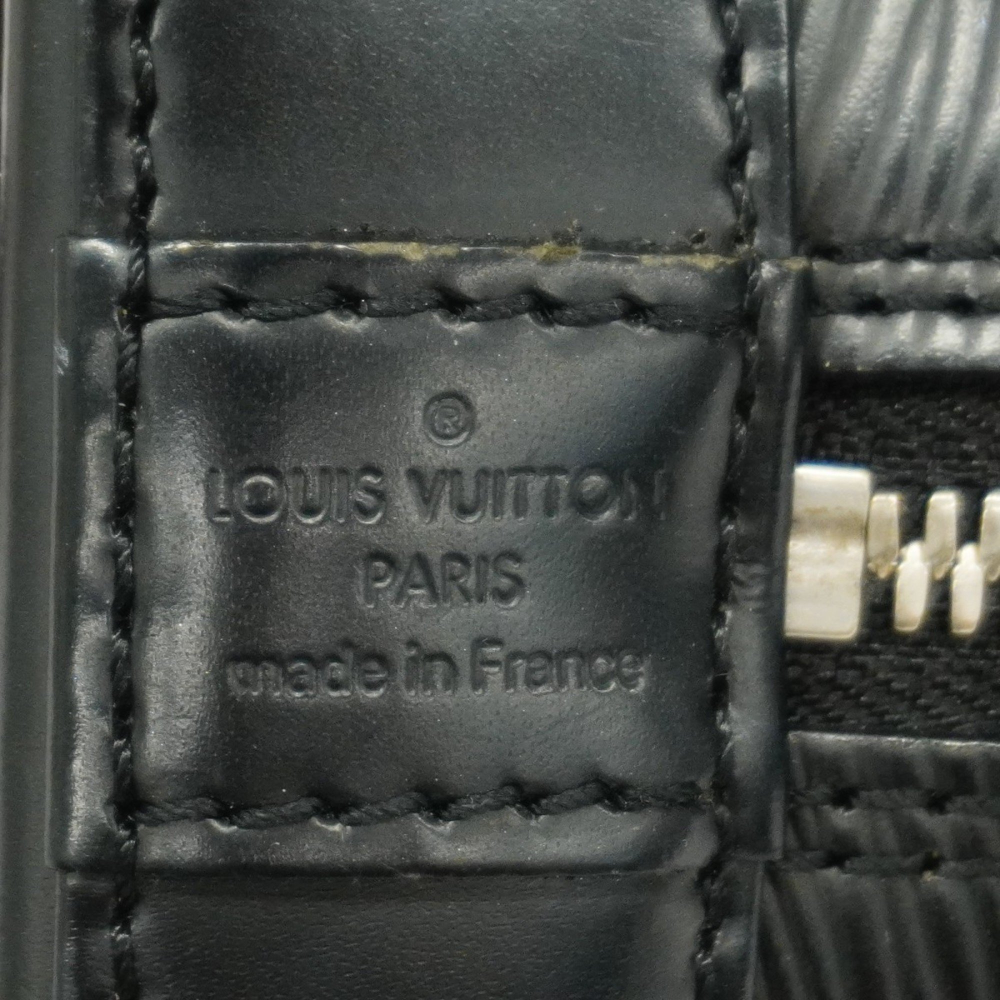 Louis Vuitton Handbag Epi Alma BB M24645 Noir Ladies