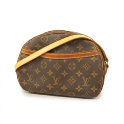 Louis Vuitton Shoulder Bag Monogram Blois M51221 Brown Ladies