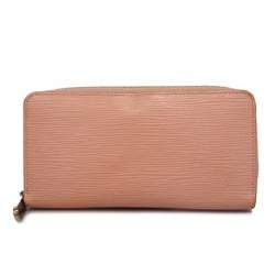 Louis Vuitton Long Wallet Epi Zippy M41740 Rose Ballerine Ladies