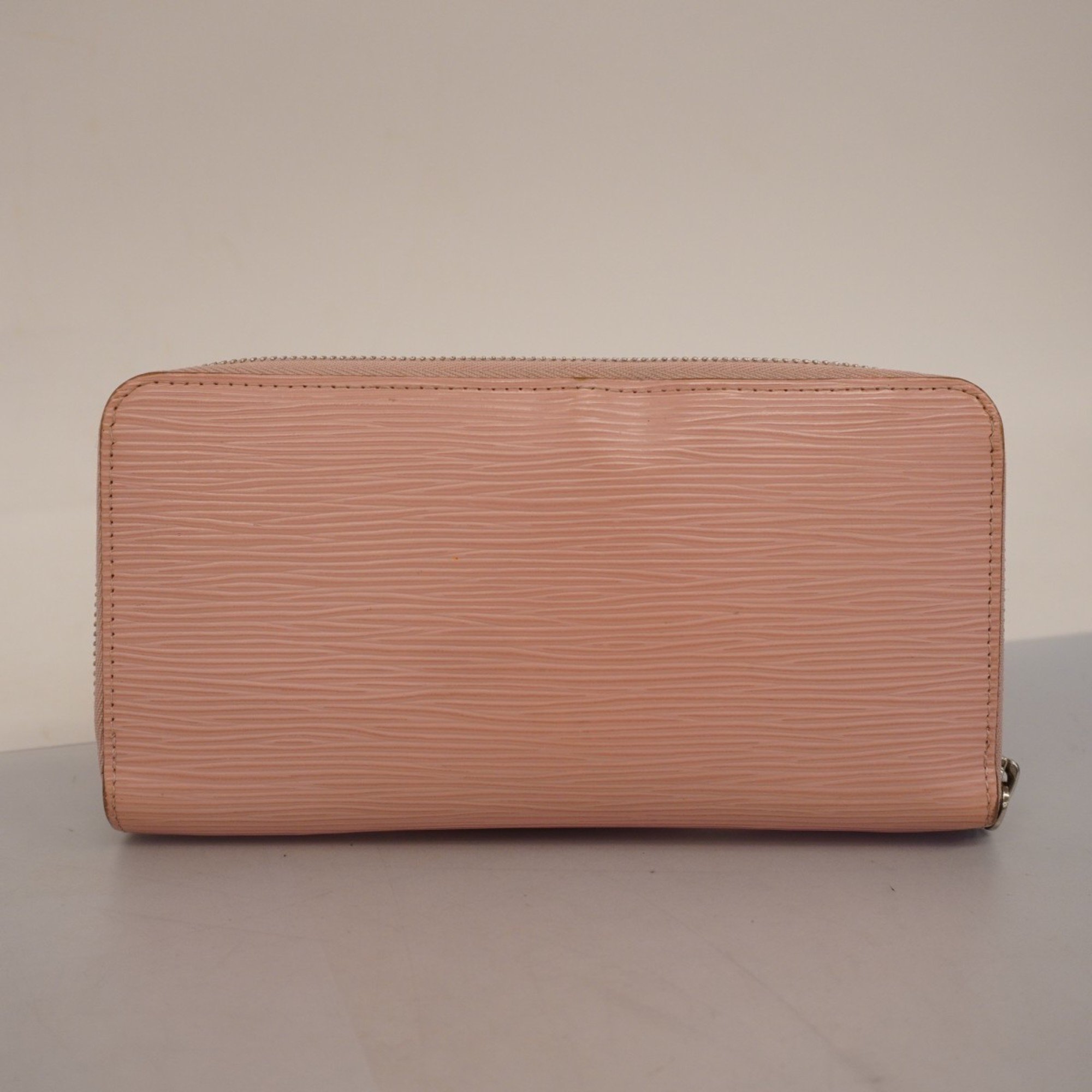 Louis Vuitton Long Wallet Epi Zippy M41740 Rose Ballerine Ladies