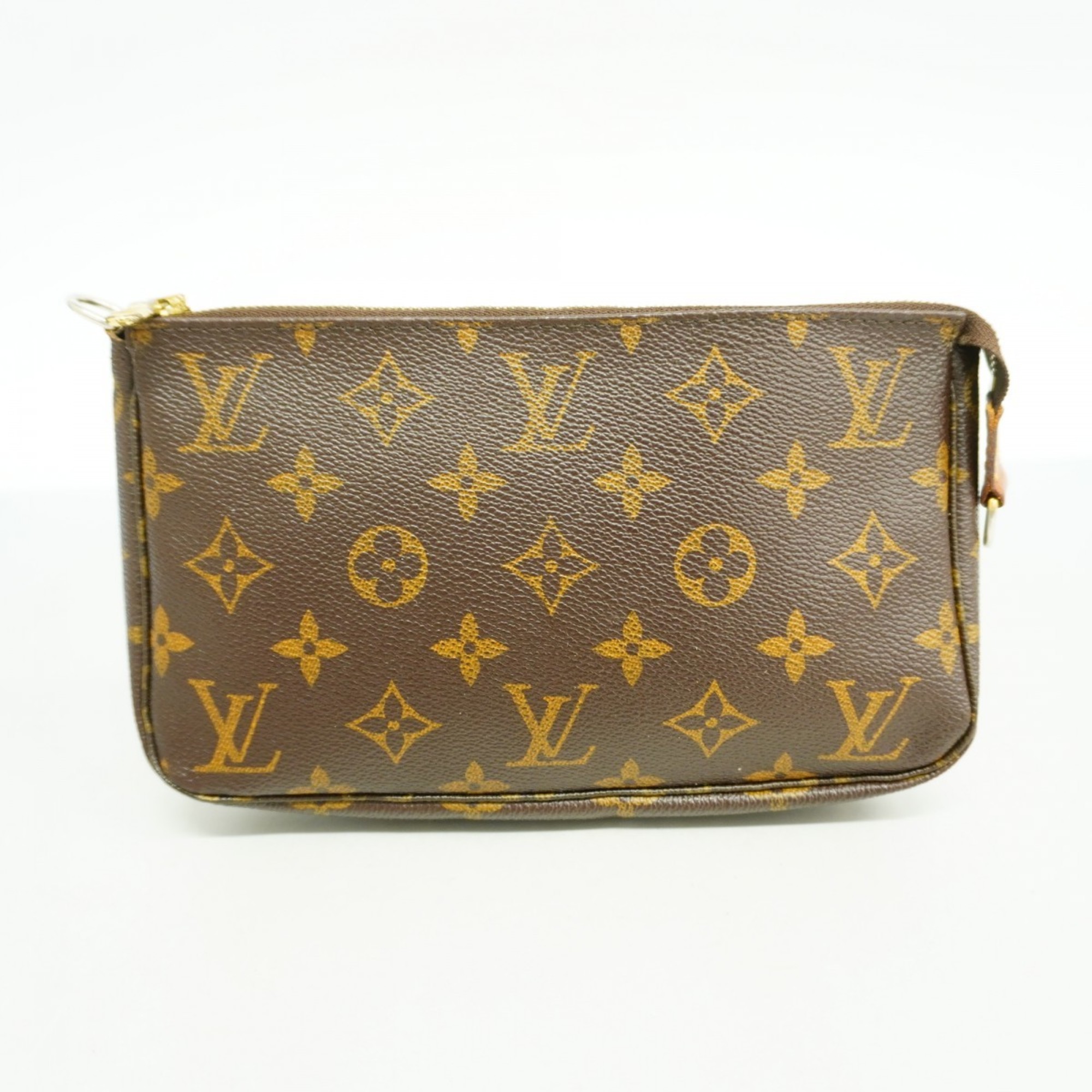 Louis Vuitton Pouch Monogram Pochette Accessoires M51980 Brown Women's