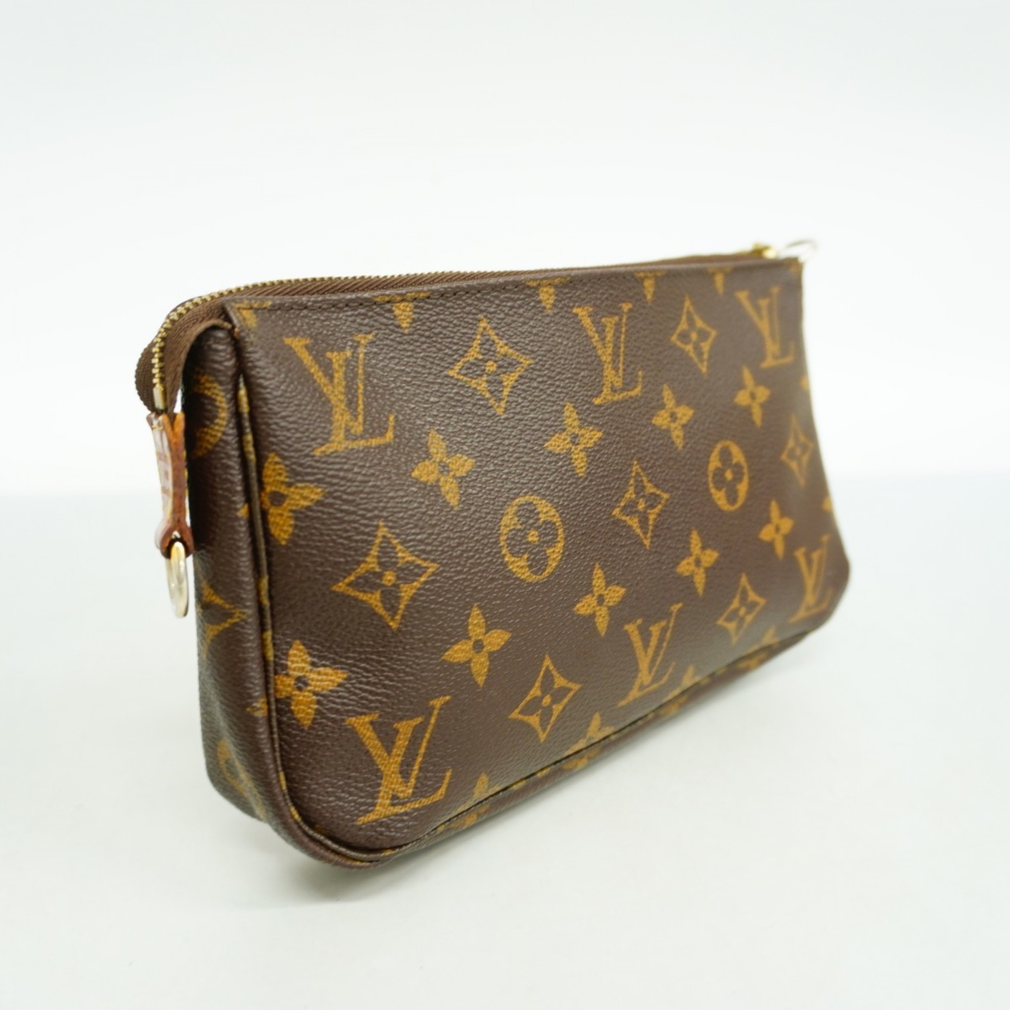 Louis Vuitton Pouch Monogram Pochette Accessoires M51980 Brown Women's