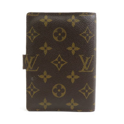 Louis Vuitton LOUIS VUITTON Notebook Cover Monogram Agenda PM Canvas Brown Gold Men's Women's R20005 e59380a