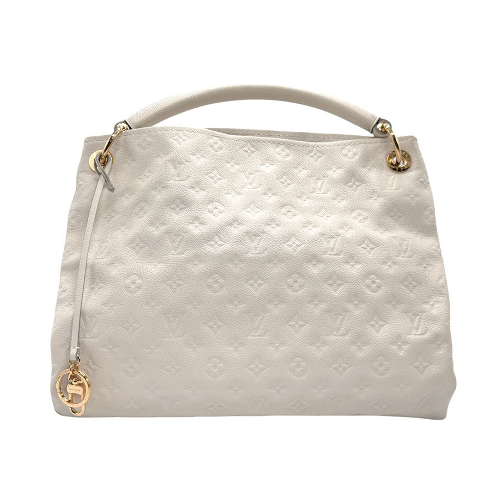 Louis Vuitton LOUIS VUITTON Shoulder Bag Monogram Empreinte Artsy MM Neige Gold Women's M93449 z2632