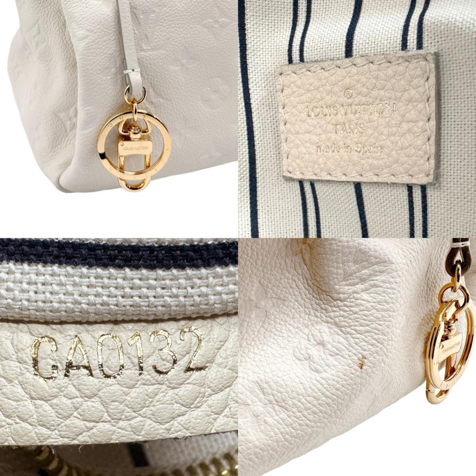 Louis Vuitton LOUIS VUITTON Shoulder Bag Monogram Empreinte Artsy MM Neige Gold Women's M93449 z2632