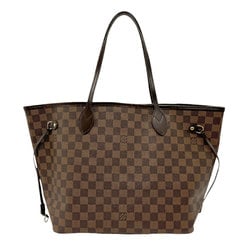 Louis Vuitton LOUIS VUITTON Handbag Tote Bag Damier Neverfull MM Canvas Ebene Women's N51105 n0547