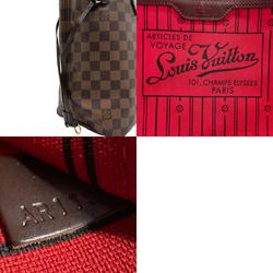 Louis Vuitton LOUIS VUITTON Handbag Tote Bag Damier Neverfull MM Canvas Ebene Women's N51105 n0547