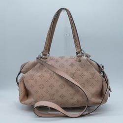 LOUIS VUITTON 2Way Bag Monogram Mahina Asteria Leather Baby Pink Silver Women's M54673 PD468