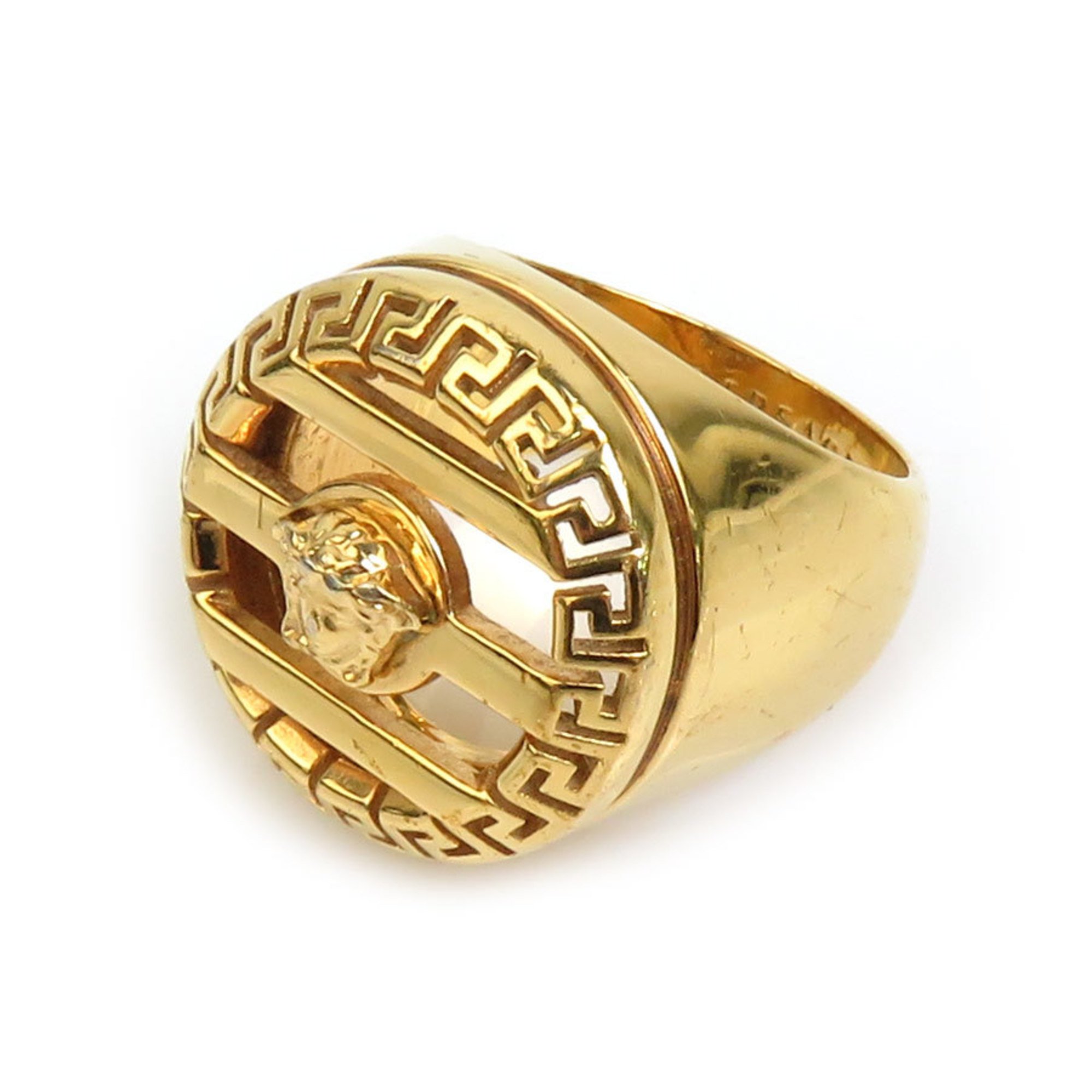 Versace VERSACE Ring Metal Gold Men Women h30632g