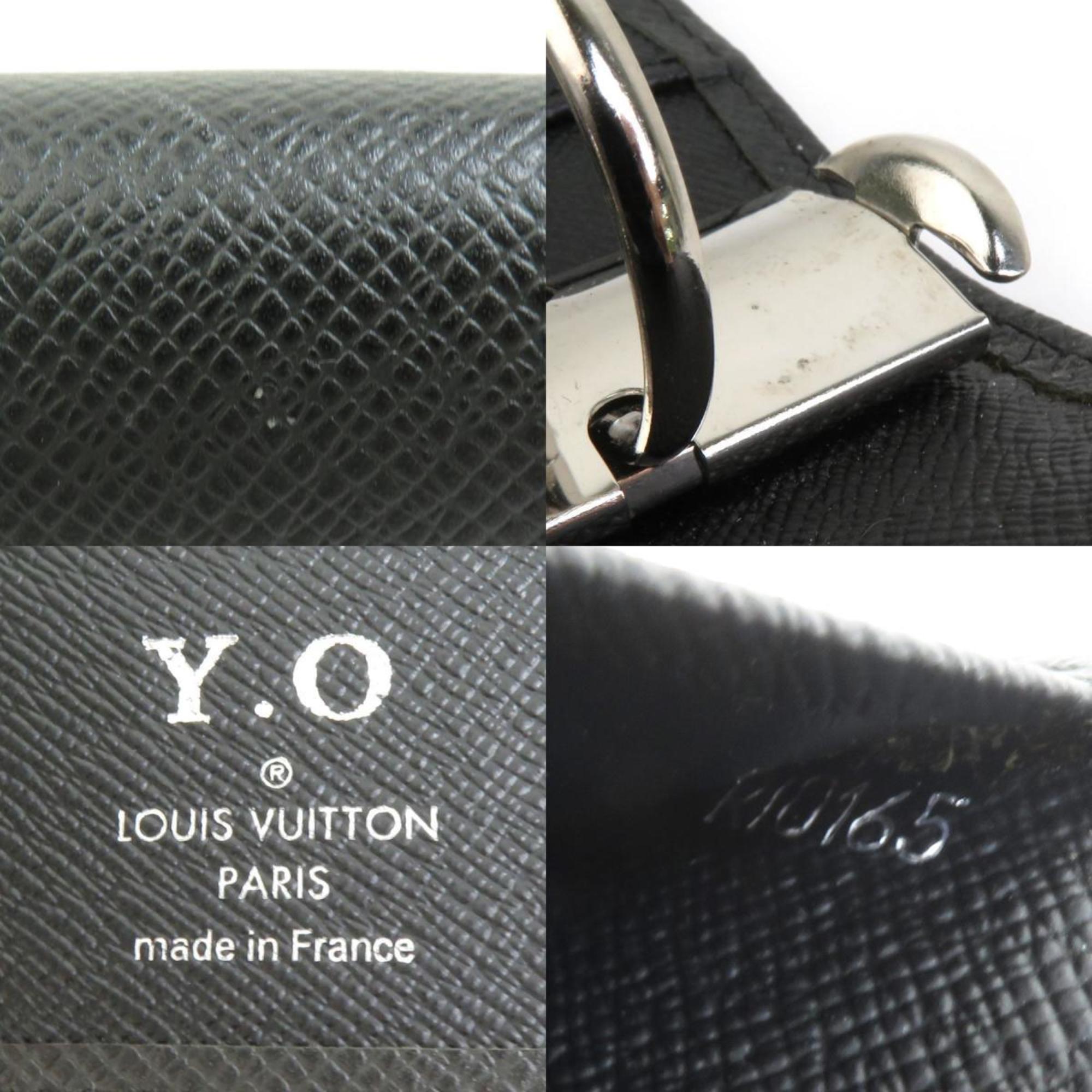 Louis Vuitton LOUIS VUITTON Planner Cover Taiga Agenda MM Aldwaz Men's Women's R20423 h30626k