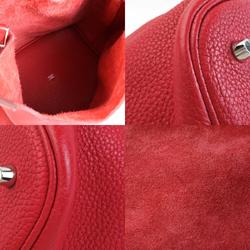 Hermes HERMES Handbag Picotin Lock GM Taurillon Clemence Rouge Kazak Women's a0494