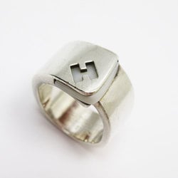 Hermes HERMES Ring, Silver 925, Silver, White, Women's w0807a