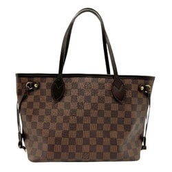 Louis Vuitton LOUIS VUITTON Handbag Damier Neverfull PM Canvas Ebene Women's N41359 n0590