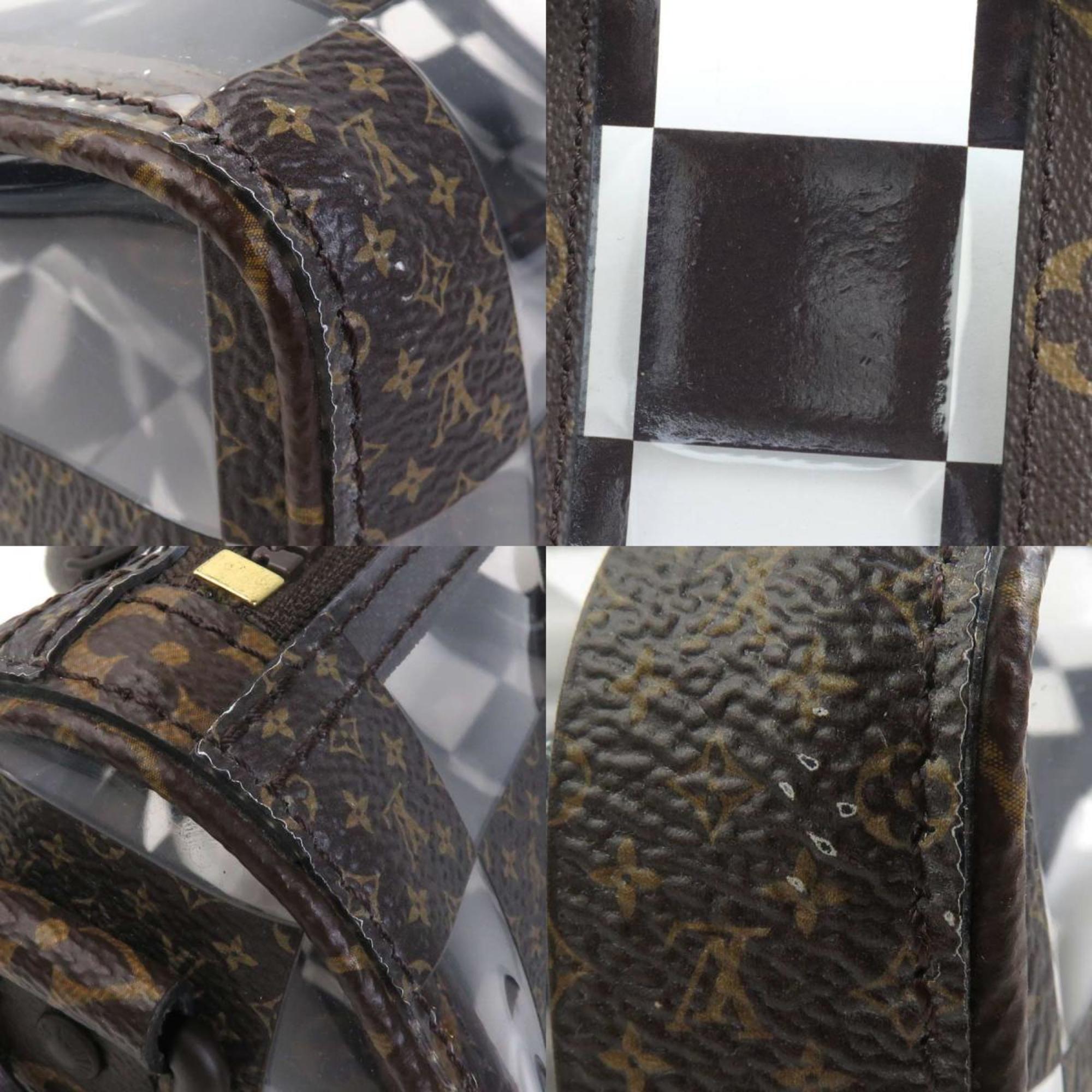 Louis Vuitton LOUIS VUITTON Handbag Shoulder Bag Monogram Chess Keepall Bandouliere 25 Canvas Brown Men's Women's M20872 e59371a