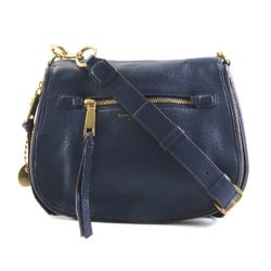 MARC JACOBS Shoulder Bag Leather Navy Women's a0500