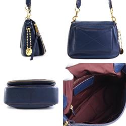 MARC JACOBS Shoulder Bag Leather Navy Women's a0500