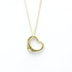 Tiffany Open Heart Yellow Gold (18K) Women,Men Fashion Pendant Necklace (Gold)