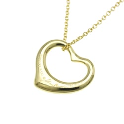 Tiffany Open Heart Yellow Gold (18K) Women,Men Fashion Pendant Necklace (Gold)