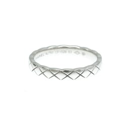 Chanel Coco Crush Ring Mini Model White Gold (18K) Fashion Band Ring Silver