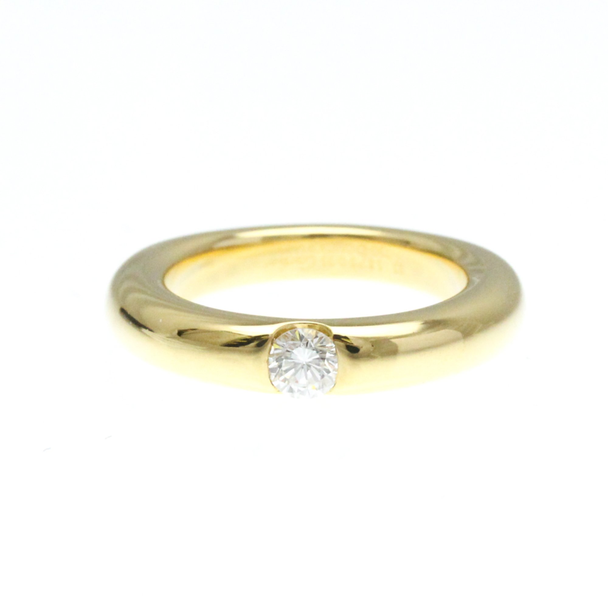 Cartier Ellipse Ring Yellow Gold (18K) Fashion Diamond Band Ring Carat/0.25 Gold