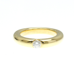 Cartier Ellipse Ring Yellow Gold (18K) Fashion Diamond Band Ring Carat/0.25 Gold