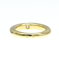 Cartier Ellipse Ring Yellow Gold (18K) Fashion Diamond Band Ring Carat/0.25 Gold