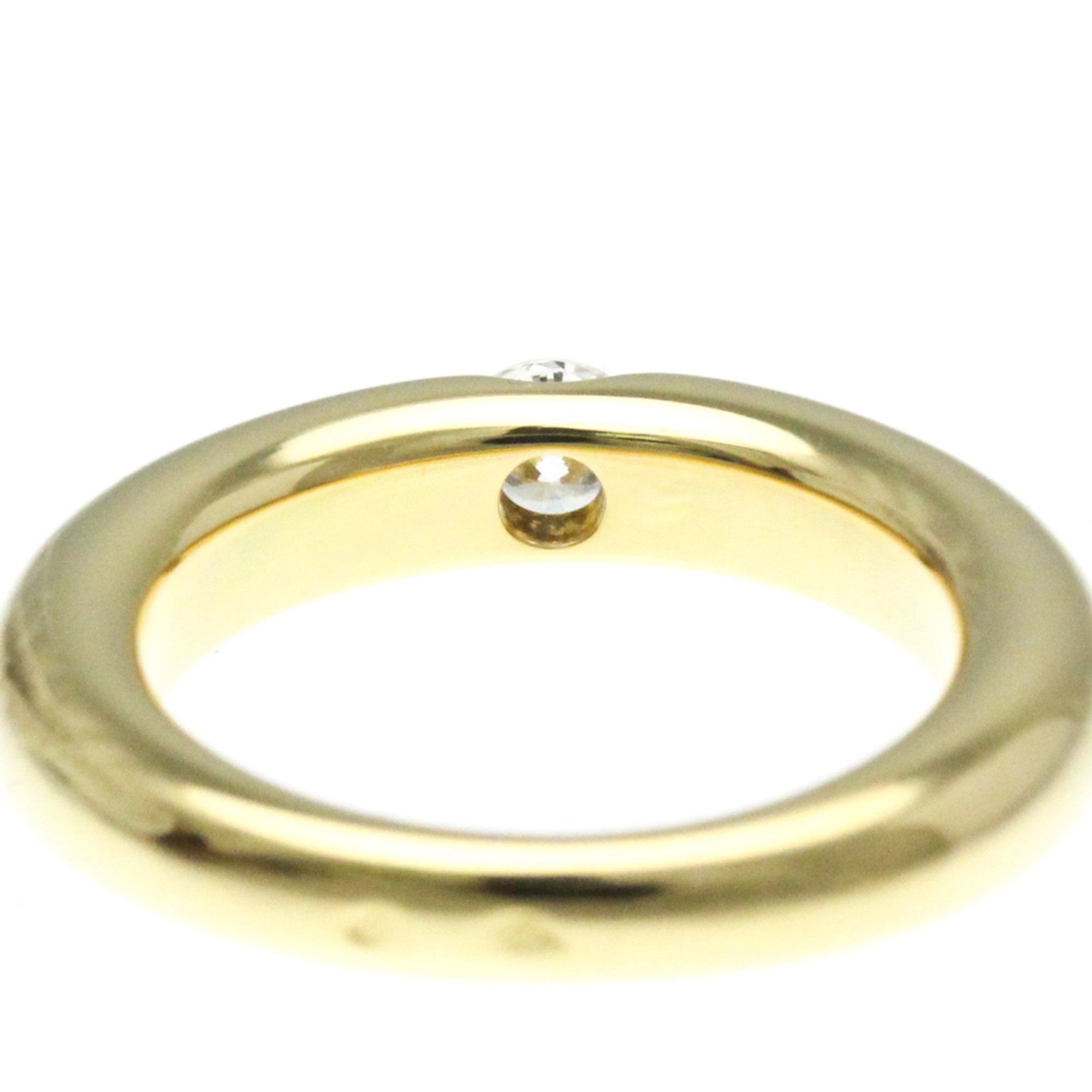 Cartier Ellipse Ring Yellow Gold (18K) Fashion Diamond Band Ring Carat/0.25 Gold