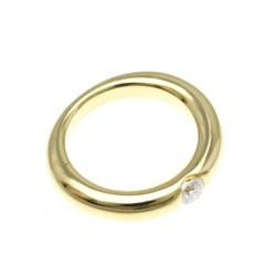 Cartier Ellipse Ring Yellow Gold (18K) Fashion Diamond Band Ring Carat/0.25 Gold