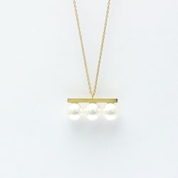 Tasaki Balance Neo Necklace Yellow Gold (18K) Pearl Men,Women Fashion Pendant Necklace (Gold)