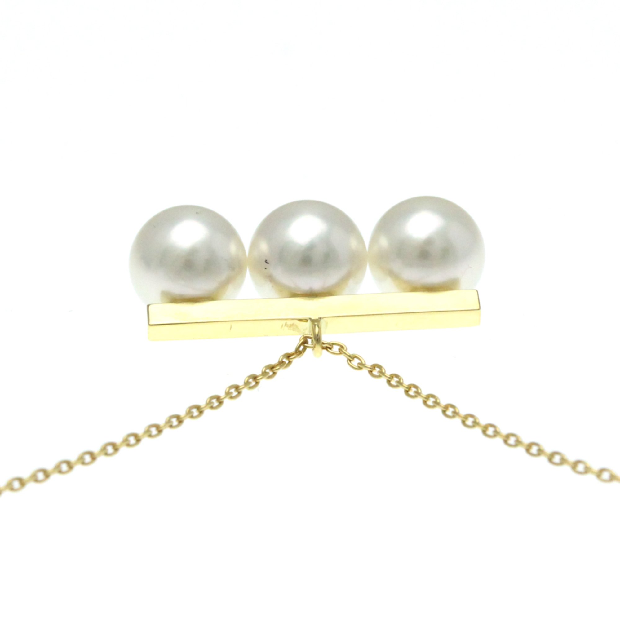 Tasaki Balance Neo Necklace Yellow Gold (18K) Pearl Men,Women Fashion Pendant Necklace (Gold)