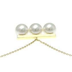 Tasaki Balance Neo Necklace Yellow Gold (18K) Pearl Men,Women Fashion Pendant Necklace (Gold)