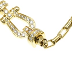 Fred Force 10 Medium Model Full Diamond Bracelet Yellow Gold (18K) Diamond Charm Bracelet Gold