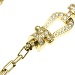 Fred Force 10 Medium Model Full Diamond Bracelet Yellow Gold (18K) Diamond Charm Bracelet Gold