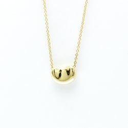 Tiffany Bean Yellow Gold (18K) Men,Women Fashion Pendant Necklace (Gold)